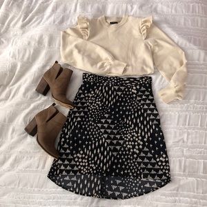 Honey Punch High-Low Skirt